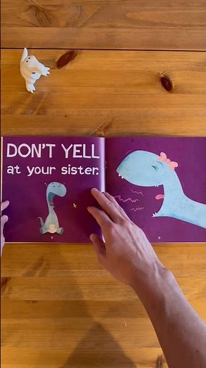 Ash reads Little Dinos Don't Yell by Michael Dahl illustrated by Adam Michael Record #readaloud
