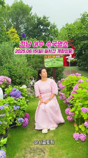 여수 수국 명소 꿈꾸는정원 방문하기