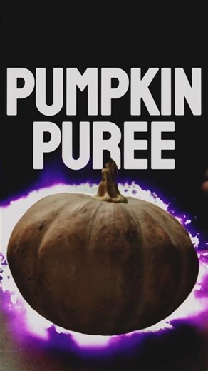 The easiest way to make pumpkin puree. #pumpkin #puree #autmn
