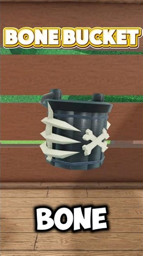 The New Bone Bucket Is Easy Tokens In Drain The Lake #drainthelake #roblox #viral