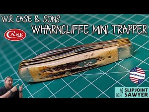 Case XX 6.5 Bonestag Wharncliffe Mini Trapper Pocket Knife 65329 (6.5207W SS)