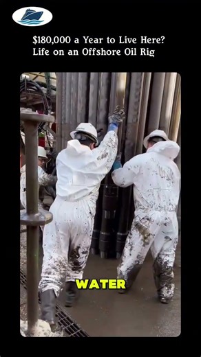 This Job Pays $180,000… But Would You Do It? #oilrig #dangerous #extreme