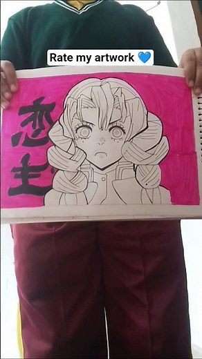 Mitsuri Kanroji Drawing | Demon Slayer Easy Pencil Sketch Step by Step#MitsuriKanroji #DemonSlayer