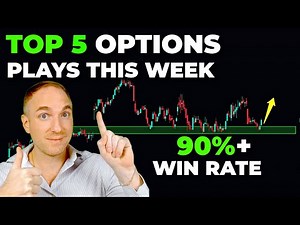 Top 5 Weekly Options Plays + 10 BONUS Plays! (Dec 29 - Jan 2)