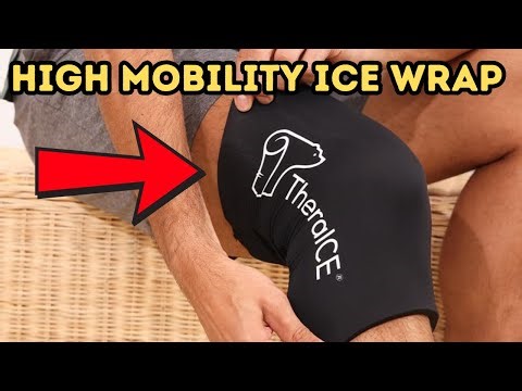 Most Comfortable Ice Compression Sleeve for Knee and Shoulder Recovery - TheraIce