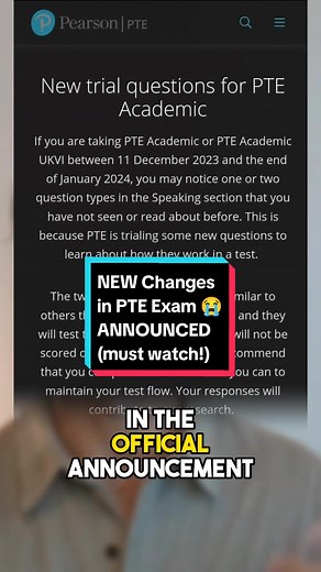Big Changes in PTE Academic Exam 2024 - Are You Ready?