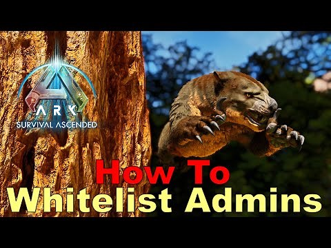 Admin Whitelisting, Enable & Disable Crossplay - Ark Survival Ascended