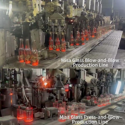Misa Glass | Precision Glass Forming: Blow-and-Blow vs. Press-and-Blow Processes