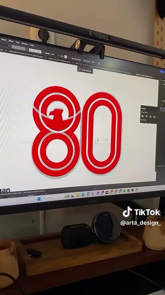 Logo Alternatif untuk HUT RI ke-80
