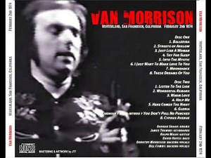 Van Morrison - Live '74 Winterland SF (All LP)