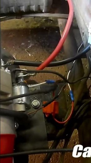 Wiring up a key switch for Harbor Freight Predator engine. #golfcartrepair #mygolfcartshop