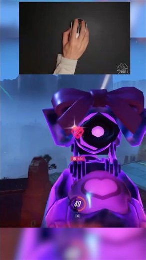 I kissed a girl (Hardstyle) x Widowmaker Kuromi #overwatch #overwatchps #hardstyle #edit #fps