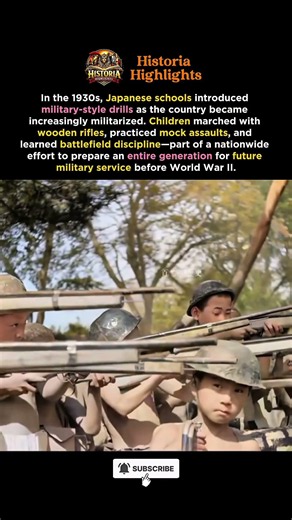 How Japanese Schools Prepared Children for War in the 1930s