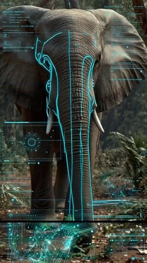 The Real Superpower of Elephants #ElephantFacts #WildlifeSecrets #AnimalFacts #NatureAmazing #ElephantPower | Knowledge Adda