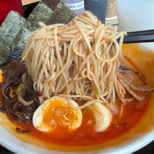 Join me as I take on the inferno of flavor at Ikkousha Ramen in Toronto with their legendary God Fire Ramen. This bowl isn't just about the spice; it's a meticulously crafted dish that balances heat with the rich, savory taste of authentic Japanese ramen. Watch as I navigate through the levels of fiery broth, tender noodles, and perfectly seasoned toppings. Will the God Fire challenge be too much, or just another notch in the belt of spice enthusiasts? 🔥 Hit LIKE if you're a fan of spicy food, 