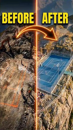 How They Built a Tennis Court From Scratch