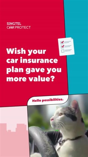 Wish your car insurance policy could do more? Switch over to Singtel Car Protect and perk up your driving experience! Enjoy guaranteed savings with SGD 180 extra* SGD 60 in free petrol vouchers – applicable to all plans! Get a quote today at singtelprotect.com/scpnovpromo T&Cs apply. Protected up to specified limits by SDIC. | Singtel