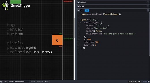 Introducing ScrollTrigger for GSAP