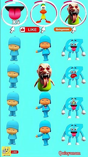 find the odd Hamood habibi Tower and muevelo pocoyo edition 25#김프로 #유백합 #muevelou #pocoyo #roblox