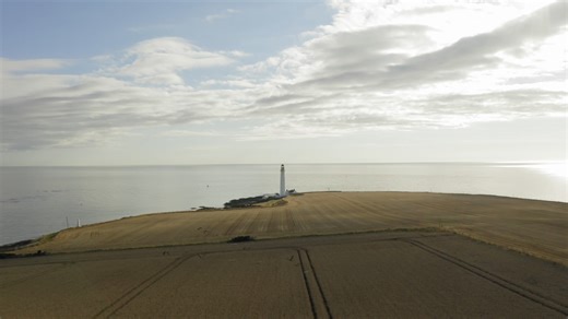 Scurdie Ness is a headland located on the south side of the River South Esk, which leads from the North Sea into Montrose Harbour and then into Montrose Basin. The word Scurdie is a local word for the volcanic rock found there and Ness means headland. Scurdie Ness lighthouse was built by David Stevenson and Thomas Stevenson and was lit for the first time on Tuesday 1 March 1870. | Visit Angus