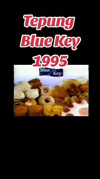 Iklan Tepung Blue Key 1995: Resepi Kelezatan Kuih