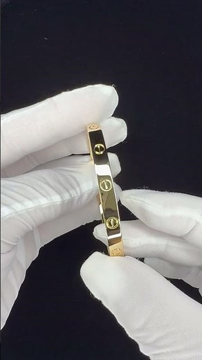 18 karat Yellow Gold Cartier Love Bracelet Classic Model