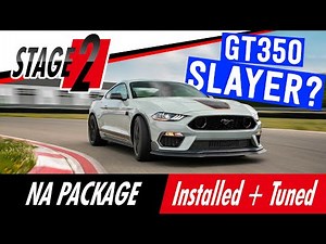Mustang Mach-1 Makes 540HP With Stage-2 NA Package!