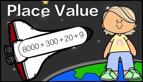 Place Value: Addition to Thousands (Outer Space)