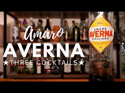 Amaro AVERNA Cocktails ★ Amaro Series