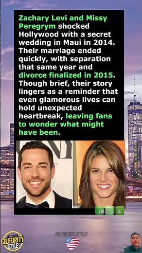 Why Did Zachary Levi’s Secret Marriage Collapse?