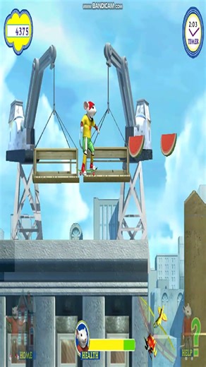 stuart little 2 pc gameplay level roof skate(hard mode)