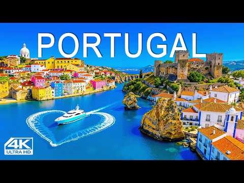 [4K] Portugal 🇵🇹 Coastline | Algarve Cliffs & Dream Atlantic Views ✨
