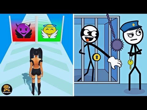 Thief Puzzle vs Build A Queen | Android iOS Full Gameplay | BrainStorm EP-0769