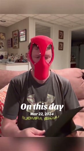 Throwback Poolverine mask/helmet