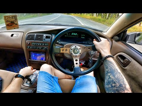1993 Toyota Mark 2 (X90) 2.5 AT - POV TEST DRIVE