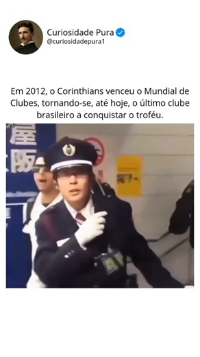 Curiosidade Pura on Instagram: "Siga @curiosidadepura1 e descubra algo novo todos os dias! No dia 16 de dezembro de 2012, o Sport Club Corinthians Paulista fez história ao conquistar o Mundial de Clubes da FIFA, se tornando até hoje o último time brasileiro a levantar o troféu. A decisão aconteceu no Estádio Internacional de Yokohama, no Japão, contra o Chelsea, campeão da Liga dos Campeões da Europa. A vitória por 1 a 0 teve gol de Paolo Guerrero, que marcou de cabeça no segundo tempo após um c