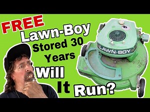 This Lawn Boy Sat 30 Years. Can We Get It Running?
