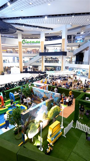 Proof that the smallest towns have the biggest fun! 🏡💛 Catch Trinoville at the Activity Center today before it wraps up! 🎈 | Trinoma by Ayala Malls