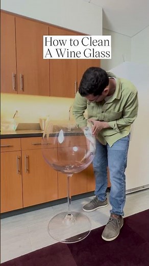 How to Clean Wine Glasses