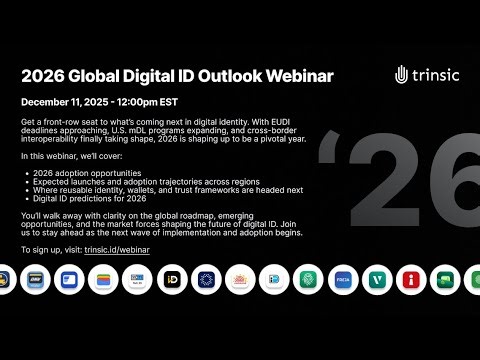 2026 Global Digital ID Outlook Webinar