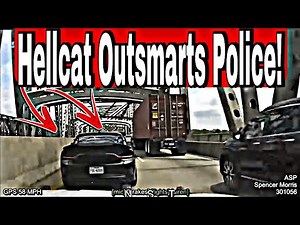 Hellcat Charger Barely Escapes ASP Police! Watch This Insane Police Chase!