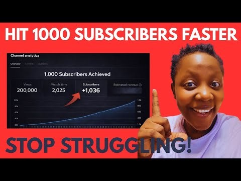 How to Get 1,000 Subscribers on YouTube FAST in 2026 (Small Channel Strategy)