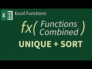 Master the UNIQUE Function in Excel | Remove Duplicates & Extract Values