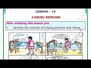 Caring Seniors Class 2 EVS full lesson explanation and textbook activities Karnataka state syllabus