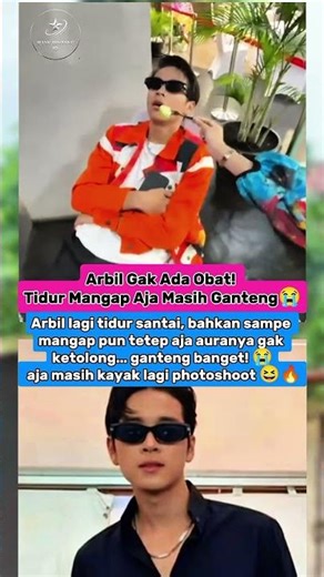Arbil Gak Ada Obat! Tidur Mangap Aja Masih Ganteng! #arbilda7 #da7 #dangdutacademy #shorts