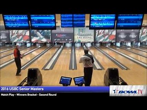ボウリング 矢島純一 シニアマスターズWinners Bracket Second Round