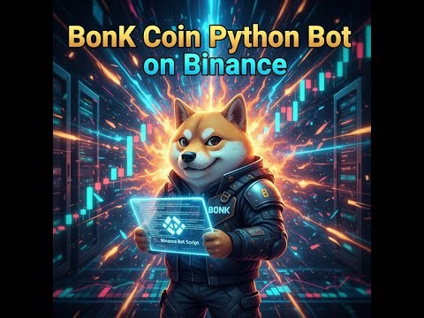 Live Crypto Trading | Live Crypto Trading Pyhton Bot. | Bonk Coin Python bot trading.