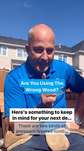 Jeff Thorman | Home RenoVision on Instagram: "Make sure you’re using the right wood for your next decking project! Save this for later 🔨 Check out our youtube channel on how to build a deck yourself! 👉🏼 link in bio! • • • #homerenovisondiy #turtorial #diyprojects #hgtv #homeimprovement #diyhome #powertools #easydiy #projectoftheday #diyinspiration #homebuilds #newbuild #dreamhome #contractor #contractorsofig #homeinspo #renomyhome #howtobuildadeck #deck #deckframing #deckbuilding #deckdesign