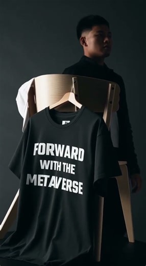 Forward With The Metaverse Graphic Tee - Unisex Cotton T-Shirt