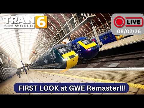 Train Sim World 6: FIRST LOOK at GWE Remaster LIVE! (08/02/26)